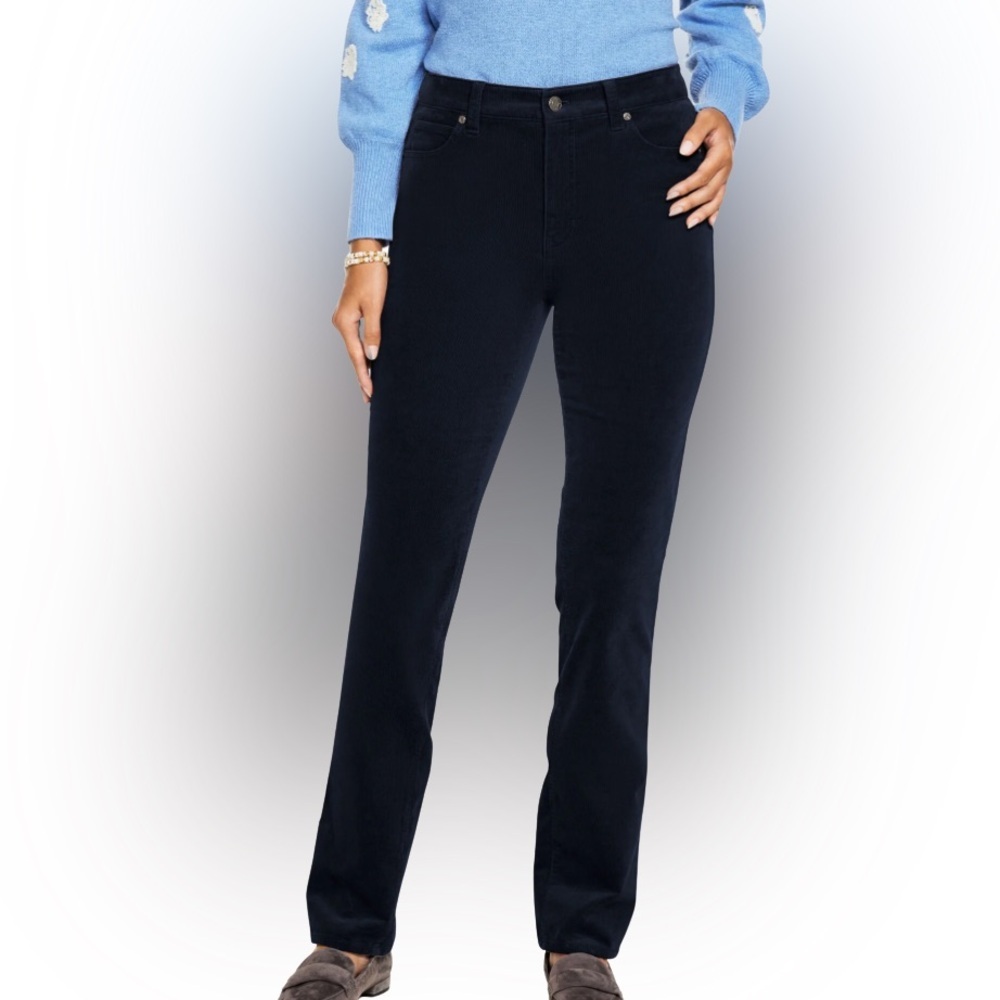 Talbots Indigo Blue Corduroy Jeggings | Size 4 | EUC